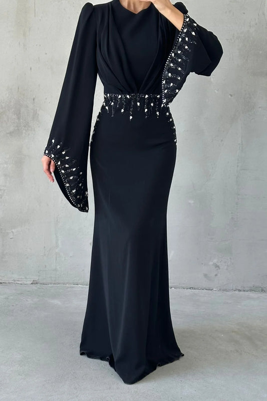 Adriyana Embellished Gown 5338